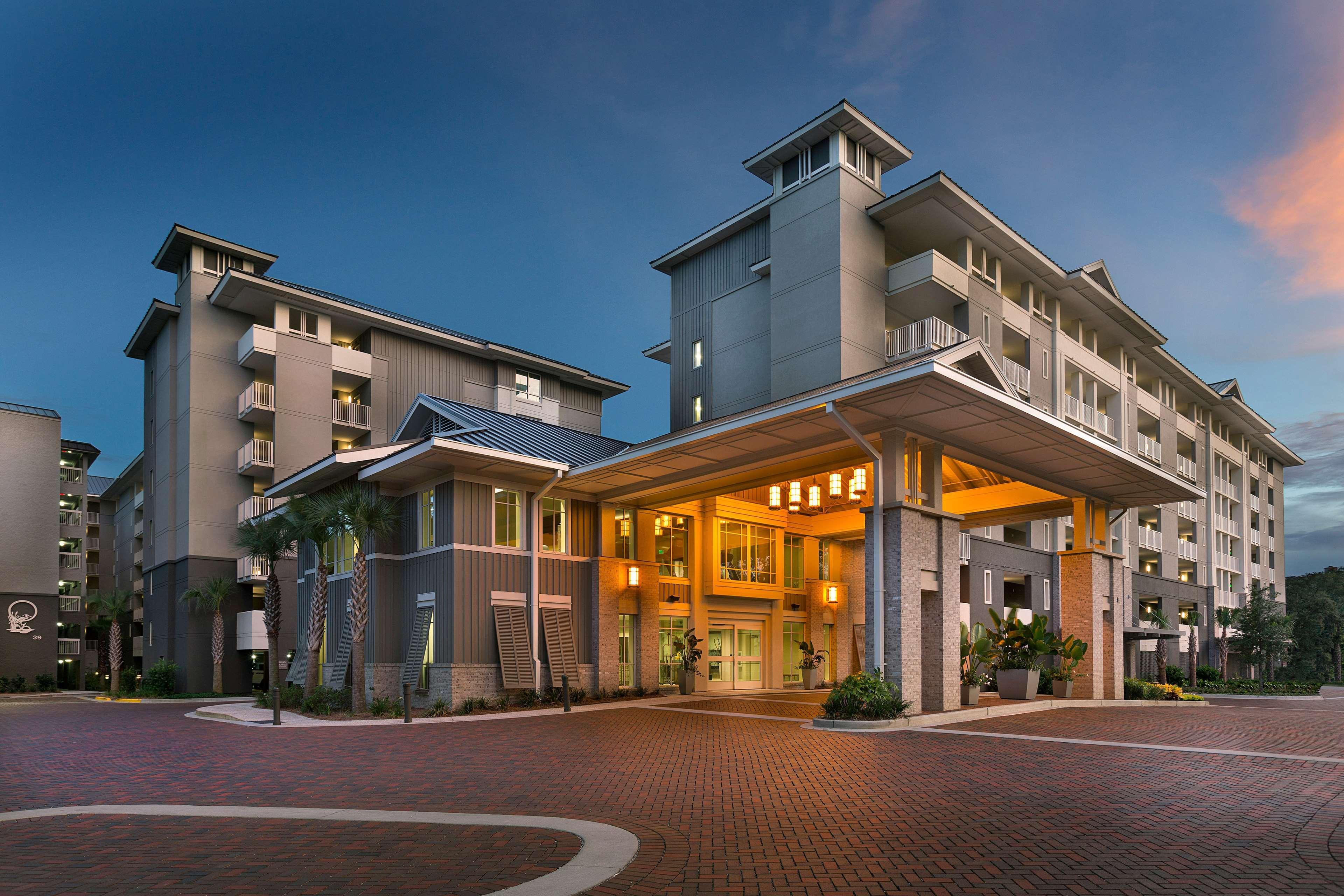 Hilton Grand Vacations Club Ocean Oak Resort Hilton Head Хилтън Хед Айлънд Екстериор снимка