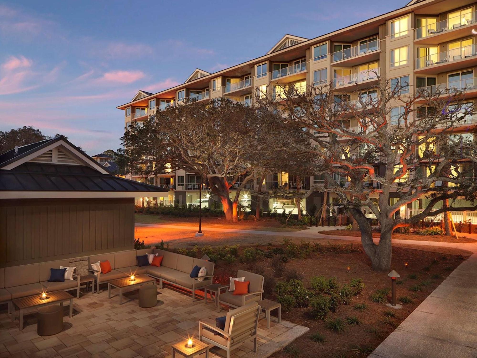 Hilton Grand Vacations Club Ocean Oak Resort Hilton Head Хилтън Хед Айлънд Екстериор снимка
