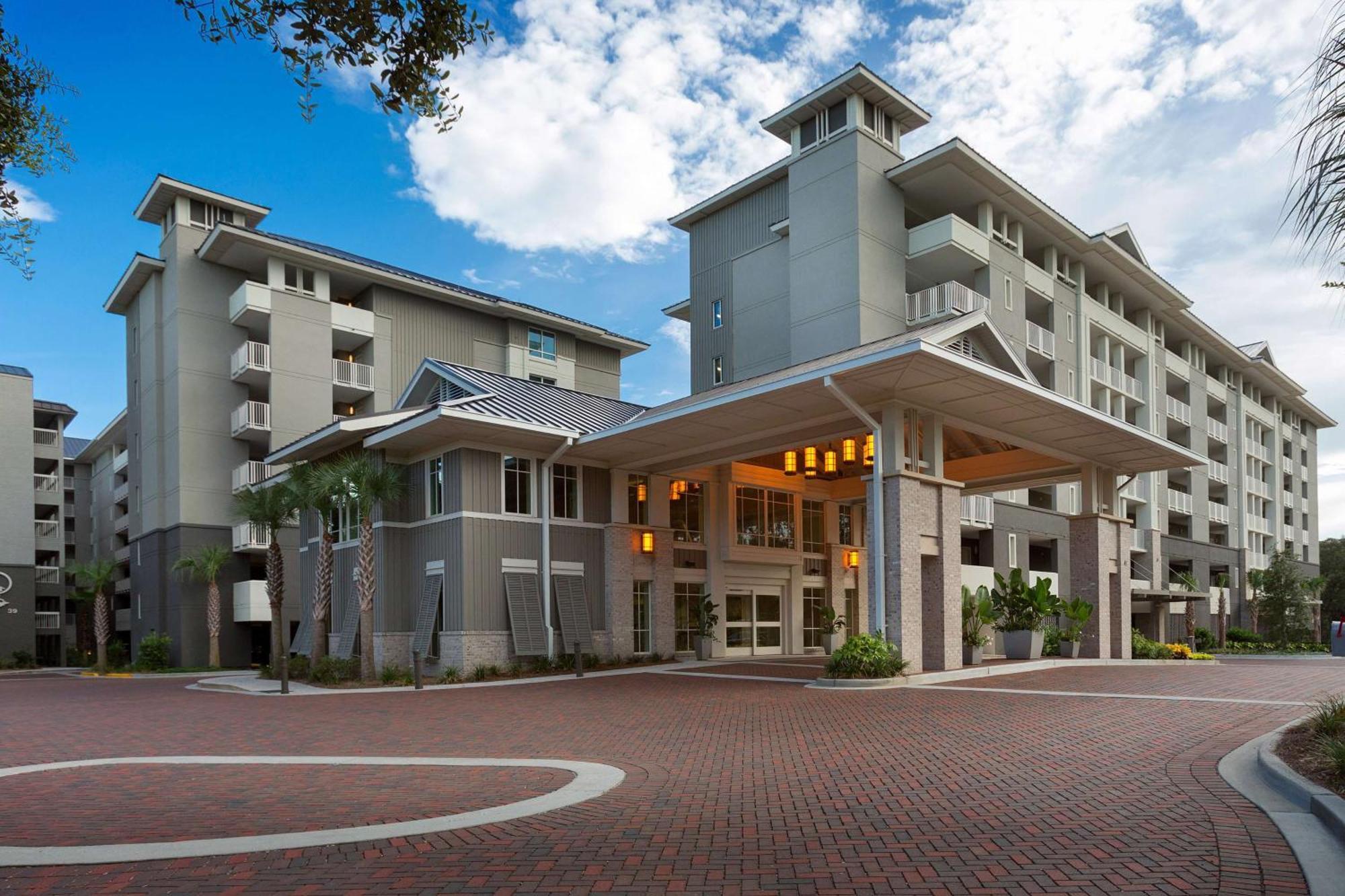 Hilton Grand Vacations Club Ocean Oak Resort Hilton Head Хилтън Хед Айлънд Екстериор снимка