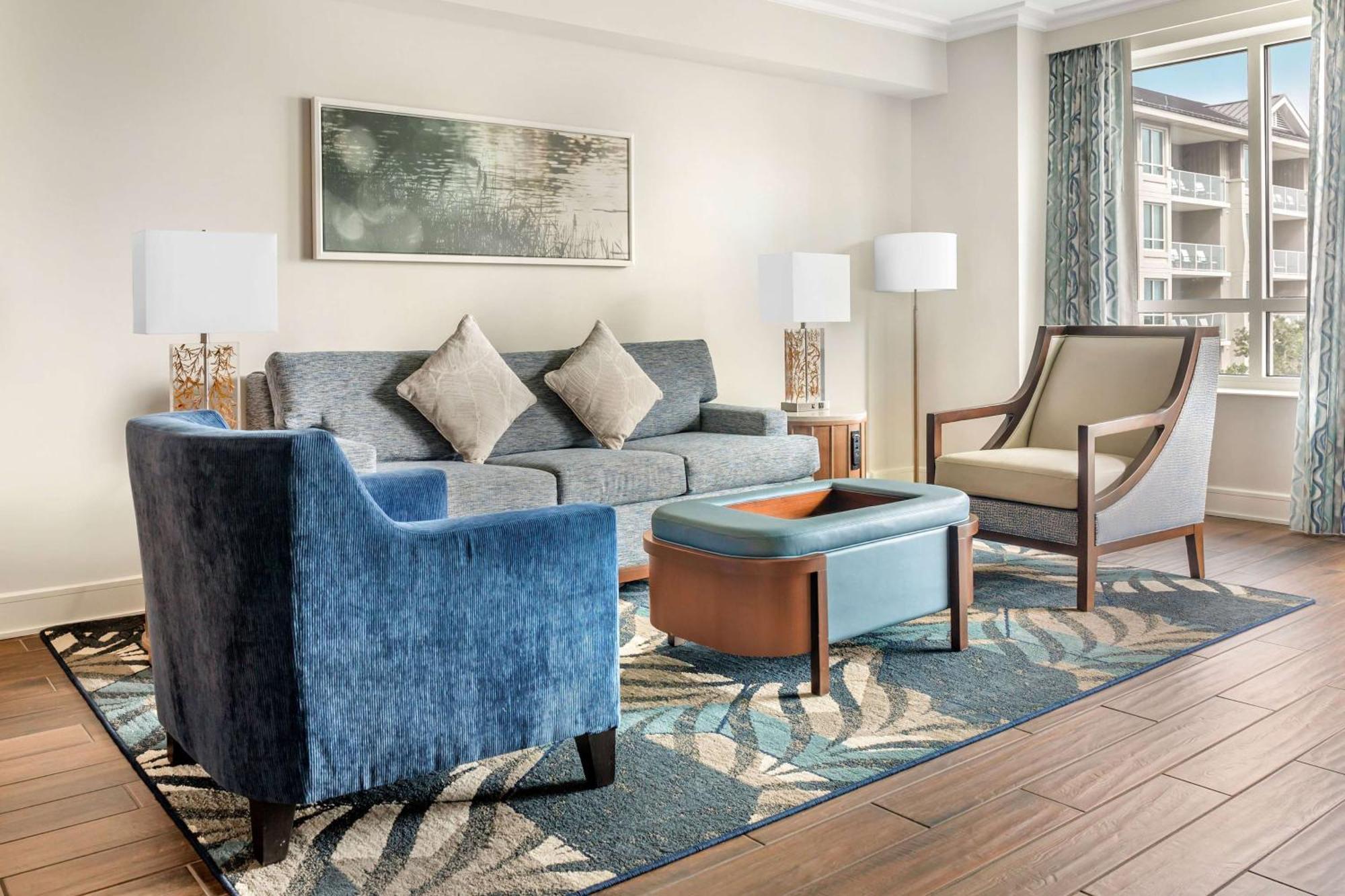 Hilton Grand Vacations Club Ocean Oak Resort Hilton Head Хилтън Хед Айлънд Екстериор снимка