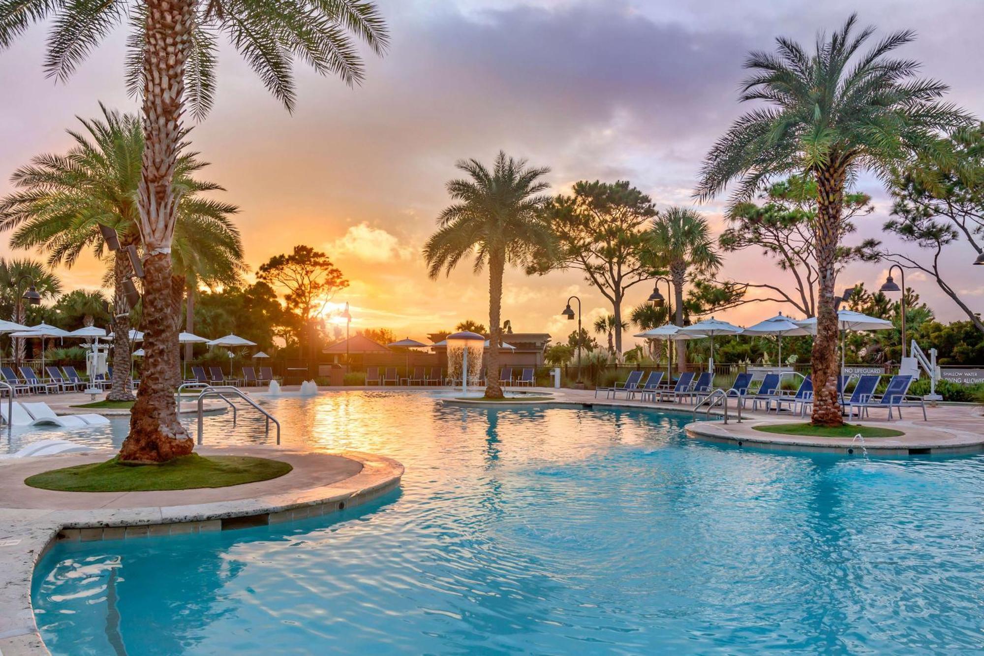Hilton Grand Vacations Club Ocean Oak Resort Hilton Head Хилтън Хед Айлънд Екстериор снимка
