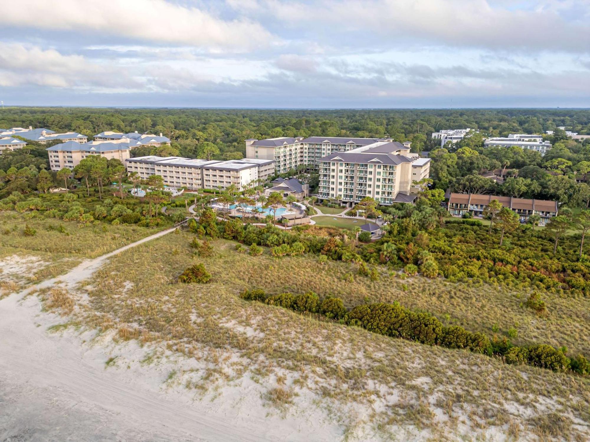 Hilton Grand Vacations Club Ocean Oak Resort Hilton Head Хилтън Хед Айлънд Екстериор снимка
