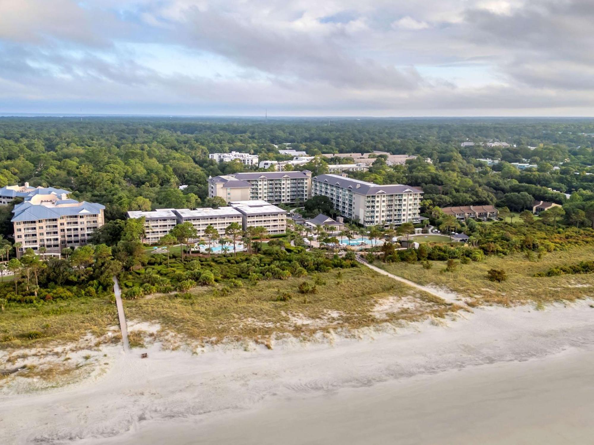 Hilton Grand Vacations Club Ocean Oak Resort Hilton Head Хилтън Хед Айлънд Екстериор снимка