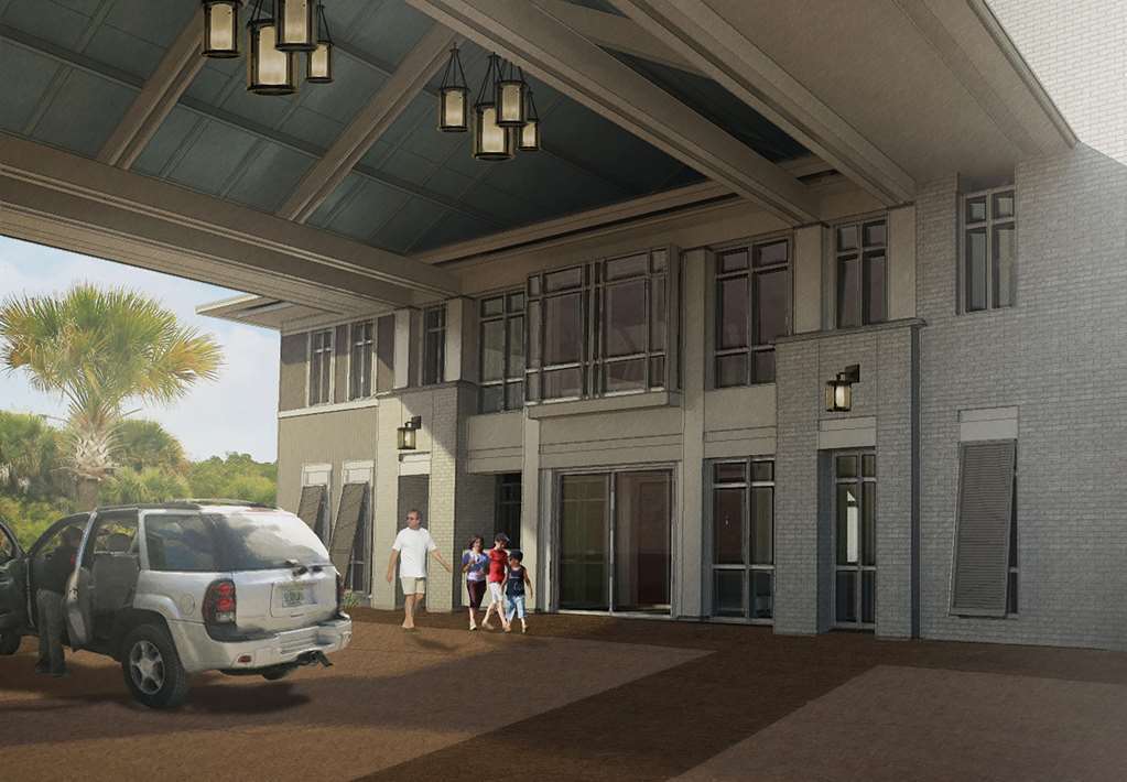 Hilton Grand Vacations Club Ocean Oak Resort Hilton Head Хилтън Хед Айлънд Екстериор снимка